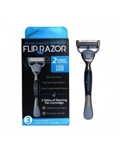 Brijač Flip Razor + dvostrani žilet s...