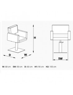 Frizerska stolica Alpeda... 2