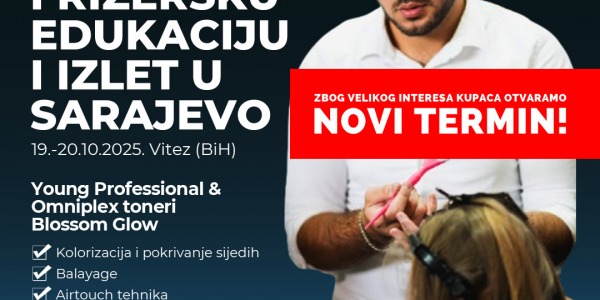 NOVI TERMIN - Edukacija 19.-20.10.2025. Vitez (BiH)